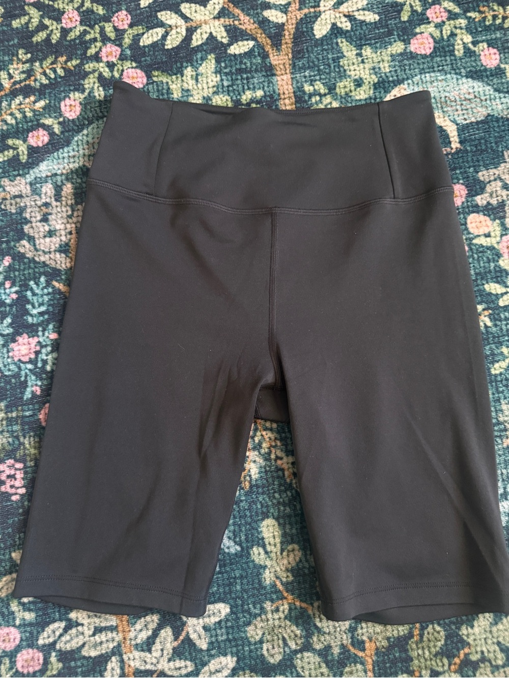 Girlfriend Collective Float Black Bike Shorts (EUC)